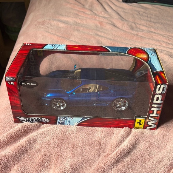 Ferrari Other - Ferrari Hot Wheels 360 Modena Blue Toy Car